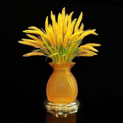 Đèn Ban Thờ Thần Tài "Bông Lúa Chiêu Tài", Cao 70cm (giá 1 chiếc)