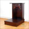 Ban Thờ Thần Tài Thổ Địa Mái Bằng Chân Trơn Veneer, Nhiều Kích Thước. - Ảnh 2