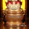 Bộ Ban Thờ Thần Tài Thổ Địa Lưu Ly Vàng "Tài Vượng", KT 87*87*78cm - Ảnh 8