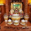 Bộ Ban Thờ Thần Tài Thổ Địa Tâm Kinh Vàng "Phú Quý", KT 101*69*125cm - Ảnh 3