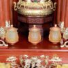 Bộ Ban Thờ Thần Tài Thổ Địa Ba Gian "Thái Hòa Hưng Vượng", KT 157*127*189cm - Ảnh 13