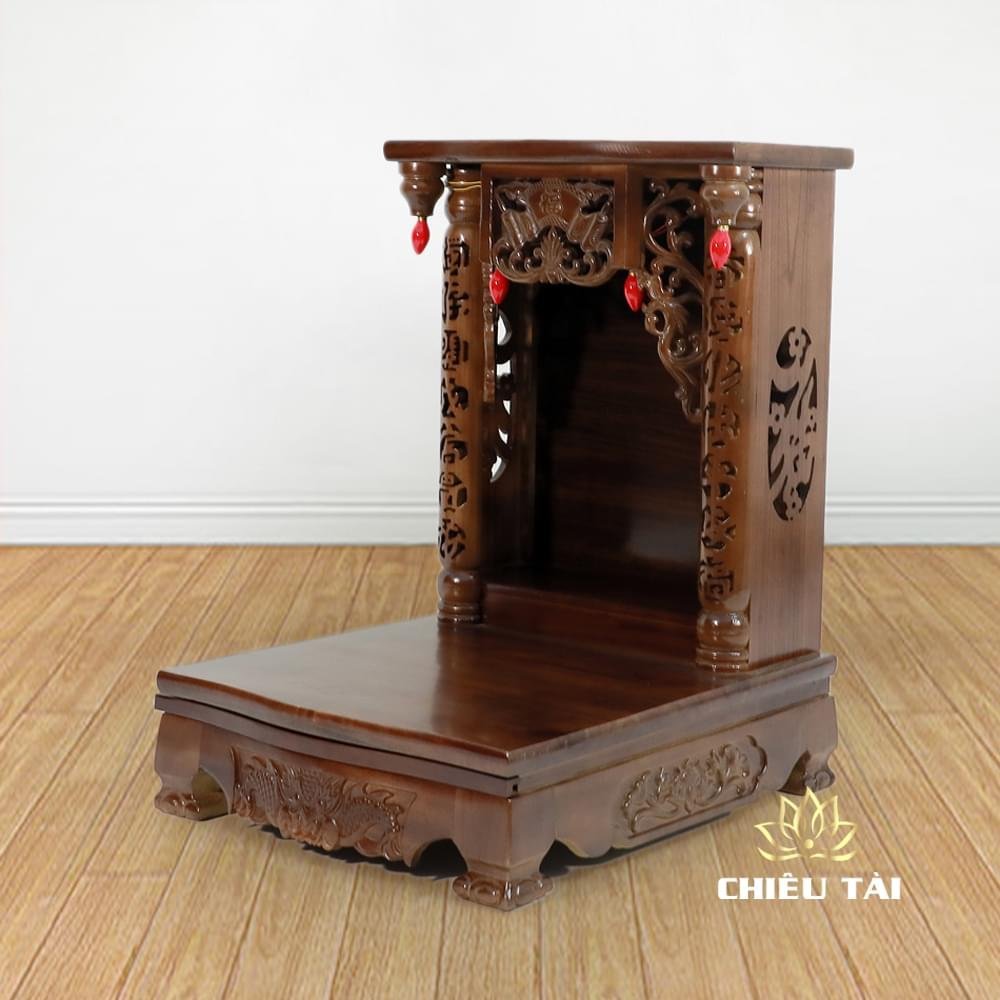 Ban Thờ Thần Tài Thổ Địa Mái Bằng Hiện Đại, Nhiều Kích Thước - Ảnh 2