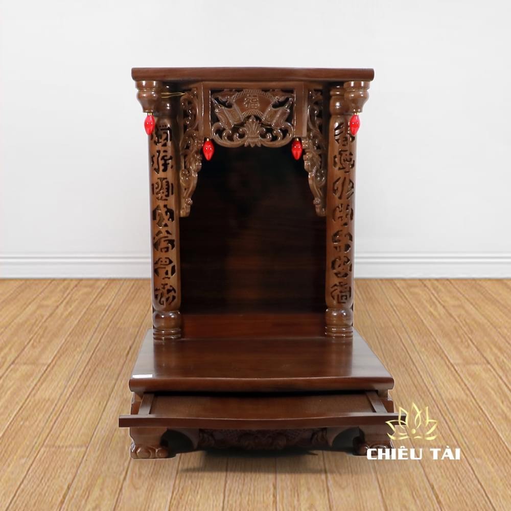 Ban Thờ Thần Tài Thổ Địa Mái Bằng Hiện Đại, Nhiều Kích Thước - Ảnh 4