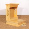 Ban Thờ Thần Tài Thổ Địa Mái Bằng Đương Đại Gỗ Thông, Nhiều Kích Thước - Ảnh 4