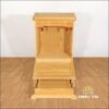Ban Thờ Thần Tài Thổ Địa Mái Bằng Đương Đại Gỗ Thông, Nhiều Kích Thước - Ảnh 6