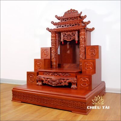 Alternative view of Combo Ban Thờ Thần Tài Thổ Địa "Đại Cát", KT 98*98*136cm