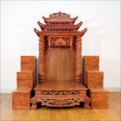 Combo Ban Thờ Thần Tài Thổ Địa "Phú Quý", KT 101*69*125cm