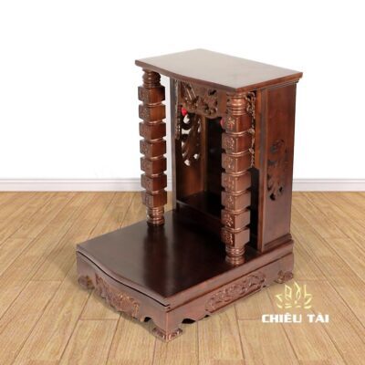 Alternative view of Ban Thờ Thần Tài Thổ Địa Mái Bằng Trụ Chữ, Nhiều Kích Thước