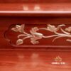 Kệ Kê Ban Thần Tài Thổ Địa Ba Gian “Thái Hòa Hưng Vượng” Gỗ Hương, Màu Cánh Gián Dát Vàng, Kích Thước 178*133*61cm - Ảnh 6
