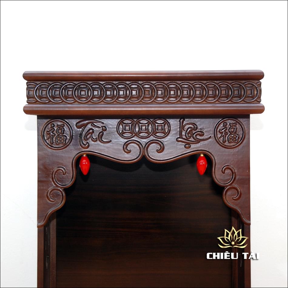 Ban Thờ Thần Tài Thổ Địa Mái Bằng Hiện Đại, Nhiều Kích Thước - Ảnh 3