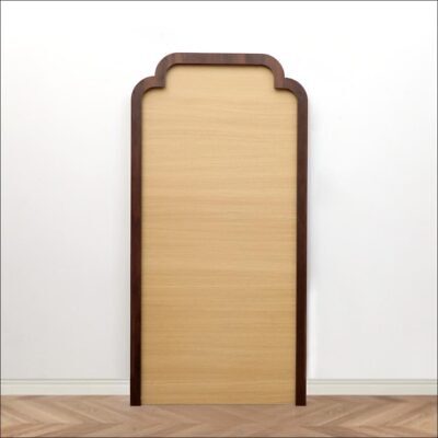 Vách Hậu Mini Ban Thờ Thần Tài, Có Đèn LED, KT 60*3*120cm