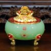 Bát Tụ Bảo Cóc Thiềm Thừ Thanh Ngọc, Nhiều Kích Thước