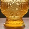 Đèn Dầu Thần Tài Lưu Ly Màu Vàng, Cao 16cm - Ảnh 5