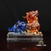 Đôi Tỳ Hưu Lưu Ly Tịch Tà Đa Sắc, Kích Thước 20*8*18.5cm - Ảnh 2