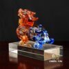 Đôi Tỳ Hưu Lưu Ly Tịch Tà Đa Sắc, Kích Thước 20*8*18.5cm - Ảnh 4