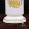 Ống Đựng Hương Sứ Trắng Hoa Sen Vàng, Nhiều Kích Thước - Ảnh 4