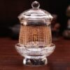 Ly (Cốc / Chén) Nước Thờ Pha Lê “Đại Bi Thuỷ”, Khắc “Chú Đại Bi”, Cao 13.5cm