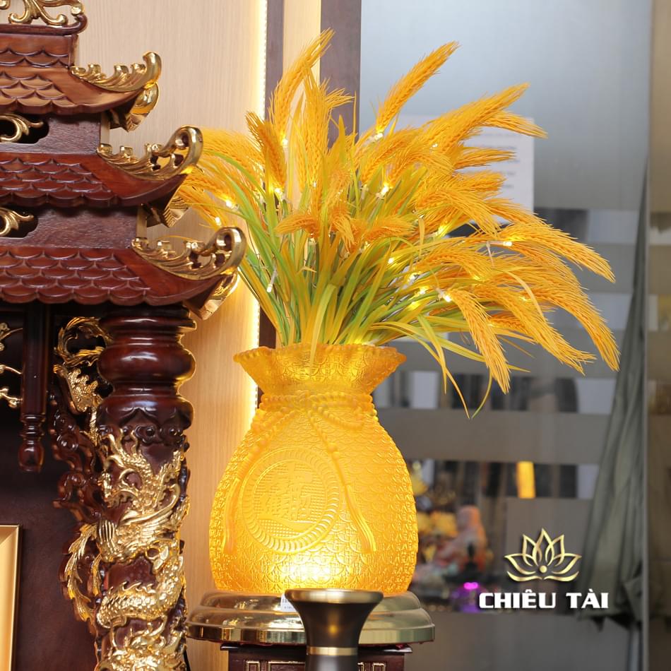 Bộ Ban Thờ Thần Tài Thổ Địa "Lục Hợp" Dát Vàng, KT 137*186*195 cm - Ảnh 28