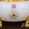 Bát Tụ Bảo Cóc Thiềm Thừ Bạch Ngọc, Nhiều Kích Thước - Ảnh 7