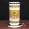 Bộ Đồ Thờ Thần Tài Thổ Địa Sứ Đức Hoá Trắng Tâm Kinh Vàng, Nhiều Kích Thước - Ảnh 6