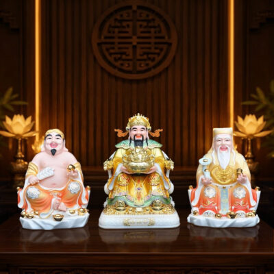 Bộ Tam Tượng Tài - Địa - Như Ý Tọa Sơn, Nhiều Kích Thước