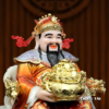 Bộ Tam Tượng Tài - Địa - Như Ý Toạ Châu Bảo, Nhiều Kích Thước - Ảnh 4