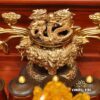 Bộ Ban Thờ Thần Tài Thổ Địa Ba Gian Đồng Vân Đá Nâu Đỏ “Thái Hòa Hưng Vượng”, KT 157*127*189cm - Ảnh 23