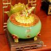 Bộ Ban Thờ Thần Tài Thổ Địa Ba Gian Đồng Đỏ Chữ Phật “Thái Hòa Hưng Vượng”, KT 157*127*189cm - Ảnh 16
