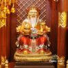 Bộ Ban Thờ Thần Tài Thổ Địa Ba Gian Đồng Vàng Chữ Phật “Thái Hòa Hưng Vượng”, KT 157*127*189cm - Ảnh 7