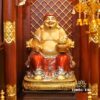 Bộ Ban Thờ Thần Tài Thổ Địa Ba Gian Đồng Vàng Chữ Phật “Thái Hòa Hưng Vượng”, KT 157*127*189cm - Ảnh 8