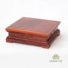 Đế Gỗ Gụ Vuông Màu Vàng, Nhiều Kích Cỡ - Ảnh 3