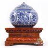 Đế Gỗ Gụ Vuông Màu Vàng, Nhiều Kích Cỡ - Ảnh 6