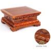Đế Gỗ Gụ Vuông Màu Vàng, Nhiều Kích Cỡ - Ảnh 8