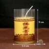 Nến Đôi (Cặp Đèn Cầy) Hoa Sen Bơ Thực Vật, Màu Vàng – Đỏ, Cháy 1 Ngày - Ảnh 6