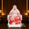 Bộ Tượng Thần Tài – Thổ Địa Sứ Ngồi Ngai Rồng Sơn Đỏ, Nhiều Kích Thước - Ảnh 6
