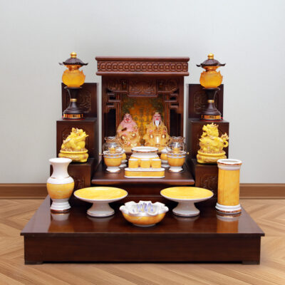 Bàn thờ thần tài đẹp trọn bộ