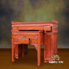 Ban Thờ Gia Tiên, Ban Thờ Phật Song Lầu, Gỗ Hương Đá, Màu Cánh Gián, KT 155*69*127cm - Ảnh 2