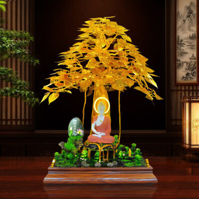 Cây Bonsai Bồ Đề Phật Tọa Thiền Tâm, Size Đại